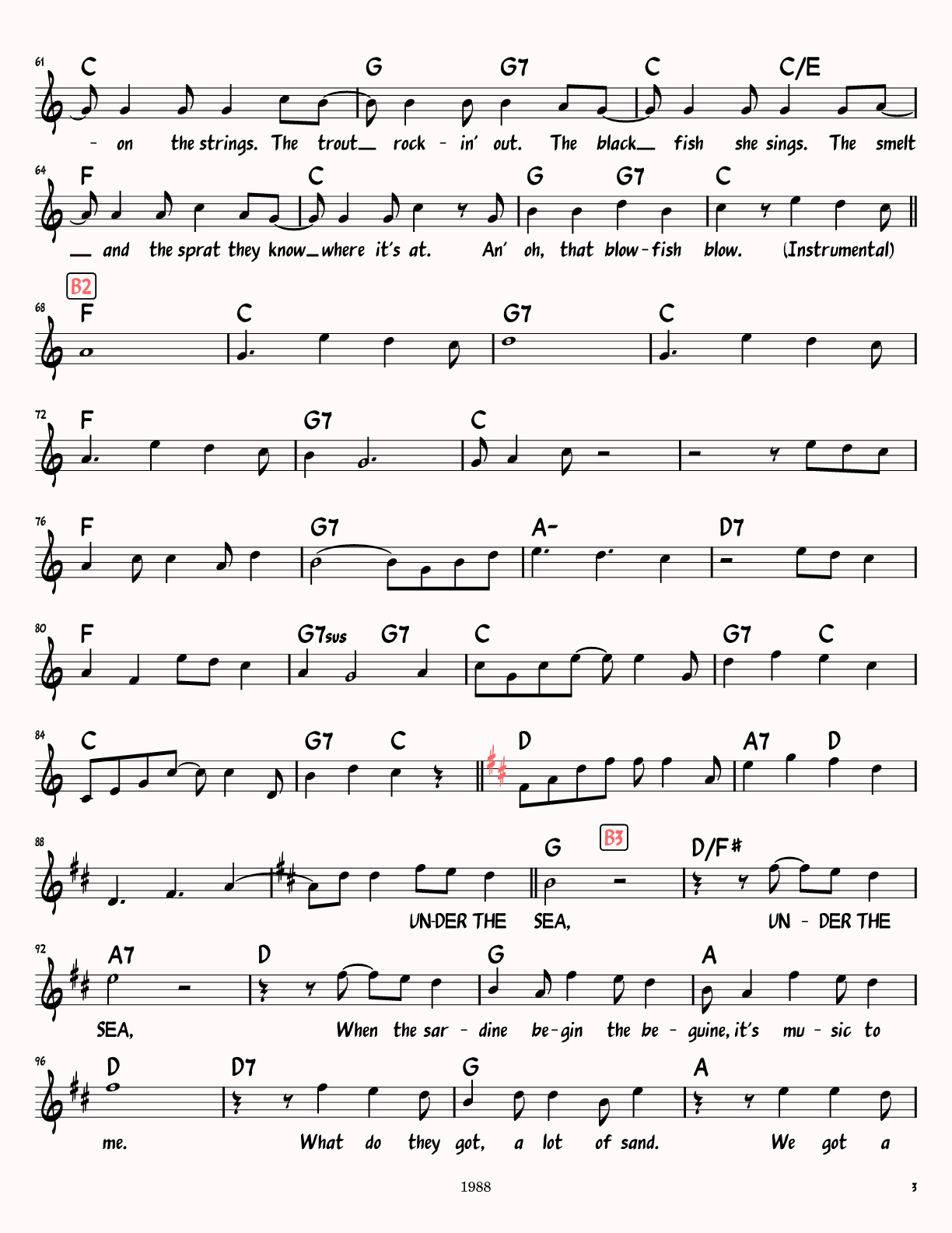 Sheet Music